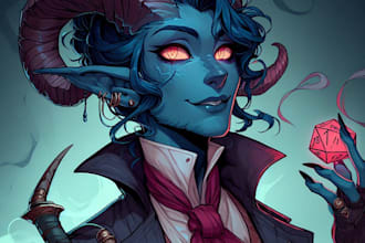 dnd character art and dnd character art