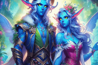 dnd character art and dnd character art