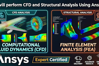 perform cfd and structural analysis using ansys