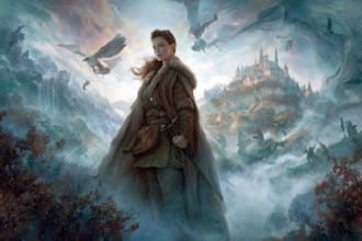 realistic fantasy character portrait