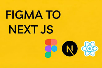 convert the figma design to code in react or next js with tailwind CSS