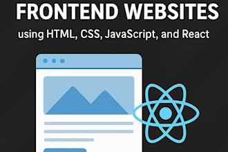 frontend development using react, angular