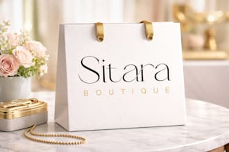 design a modern, minimal, and professional logo tailored to your brand identity
