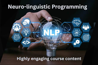 provide you nlp neuro linguistic programming course content