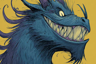 concept art for dragons and monsters, creatures