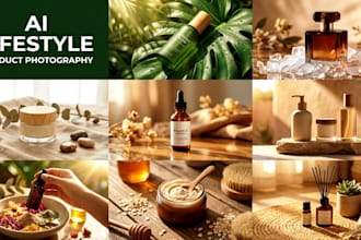 create realistic ai product photography and lifestyle images