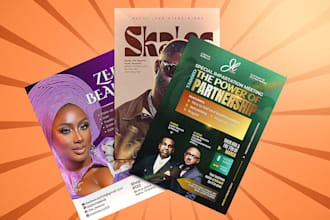 do beauty flyer, brochure design for school, birthday poster, kids event flyer