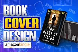 design premium book cover, ebook cover or kindle cover that sells
