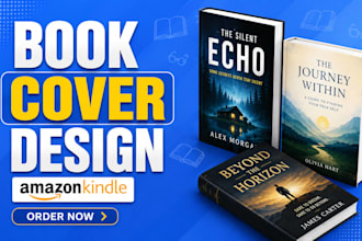 design premium book cover, ebook cover or kindle cover that sells