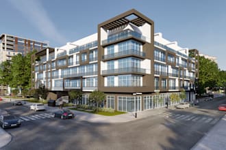 create photorealistic 3d exterior renderings