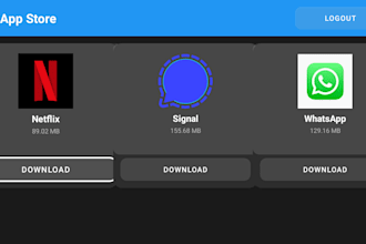develop android TV app store