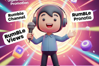 organic rumble promotion, rumble channel, rumble views, rumble video promotion