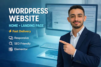 design or redesign an incredible homepage or landing page