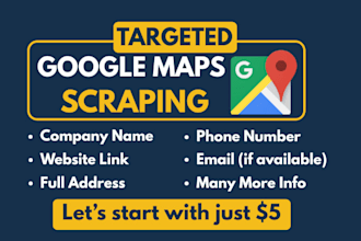 expertly scrape, google maps scraper, b2b lead pull for you