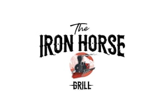 design wonderful particular iron horse grill logo