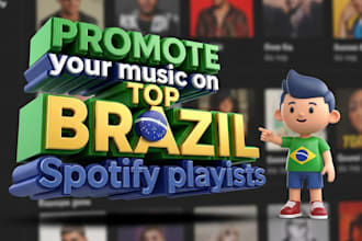 promote your music on top brazil spotify playlists