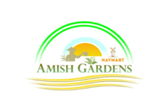 design colorful gardens vegetable brand logo
