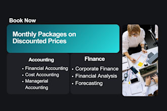 do management, financial accounting and finance tutoring