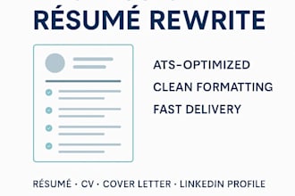 rewrite and revamp your résumé or CV to stand out