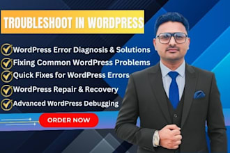 fix wordpress errors, bugs and technical issues fast