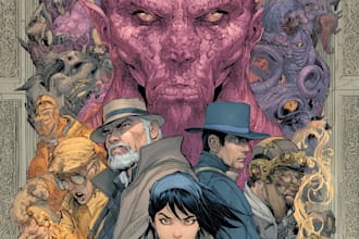 do a superhero comic, comic art, comic cover art