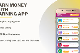 build professional legal earning app, legit earning software,fast online earning