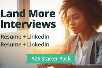 rewrite your resume linkedin summary and cover letter using ai 24h delivery