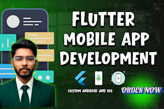 develop a flutter app with rest API integration