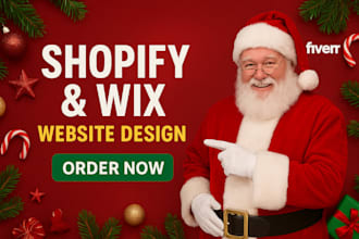 manage a wix and shopify website build wix and shopify and redesign website