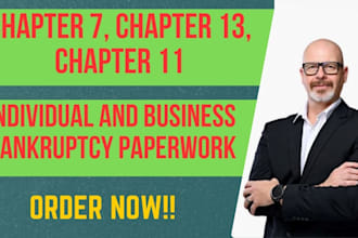 prepare your chapter 7, chapter 13, or chapter 11 bankruptcy filing documents