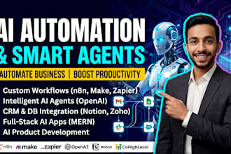 build ai automation and smart agent workflows