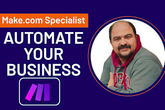 build scalable make automation, make workflow, ai automation, make ai agent