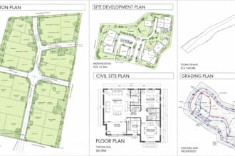 subdivision plan site development plan floor plan civil site plan grading plan