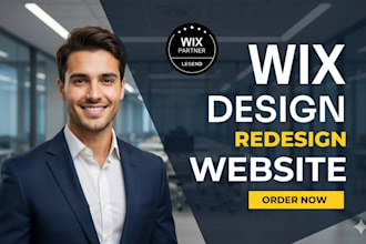 design and build wix studio or redesign wix studio website