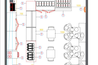 design 2d kitchen equipment layout for your restaurant