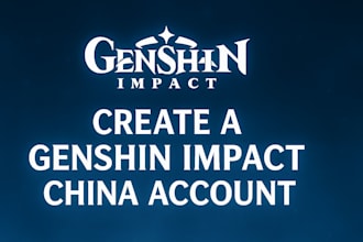create a genshin impact china account