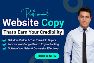 write professional sales copy for your website, landing page, and sales funnel