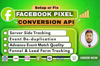 set or fix facebook pixel meta conversion api ga4 server side tagging by gtm