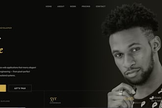 build a professional freelancer portfolio website you can easily manage yourself
