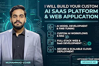 build your custom ai saas platform and ai web application