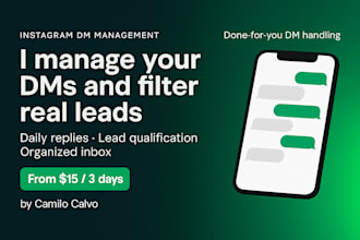professionally manage your instagram dms and clients