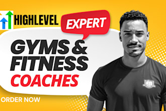 create gohighlevel booking funnels and automation for fitness pros