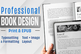 design your book publication for digital and print format