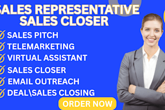 sales representative high ticket sales closer salesperson sdr b2b sales