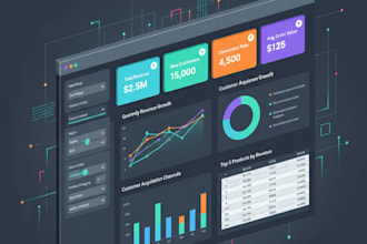 create interactive dashboards for visualization