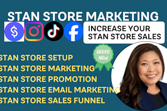 stan store setup stan promotion stan store design stan store marketing shopify