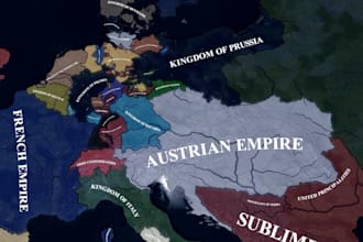 create a hearts of iron iv mod for you