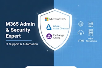 be your microsoft 365 administrator, azure ad, and exchange online expert