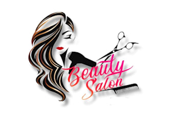design custom barber, barbershop and beauty salon logo