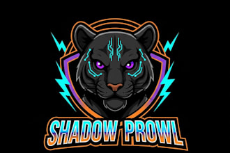 design esport mascot tiger lion logo